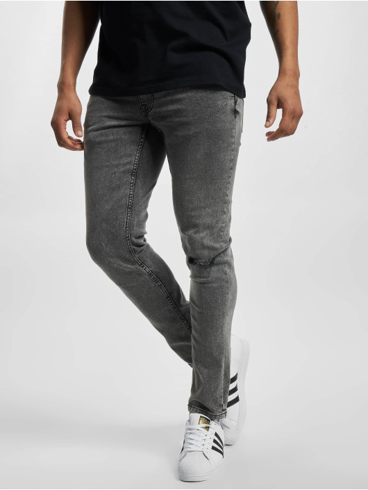 Redefined Rebel Skinny Jeans Stockholm Destroy grey