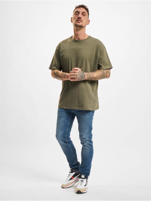 Redefined Rebel Slim Fit Jeans RRstockholm Destroy blau