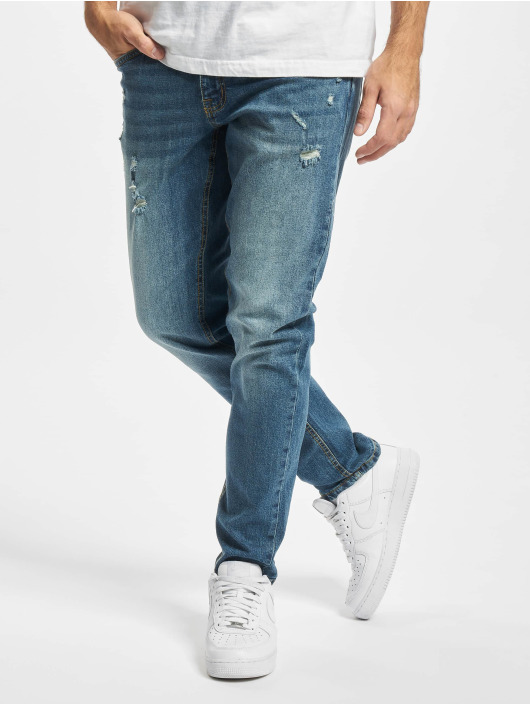 Redefined Rebel Slim Fit Jeans RRChicago Destroy modrá