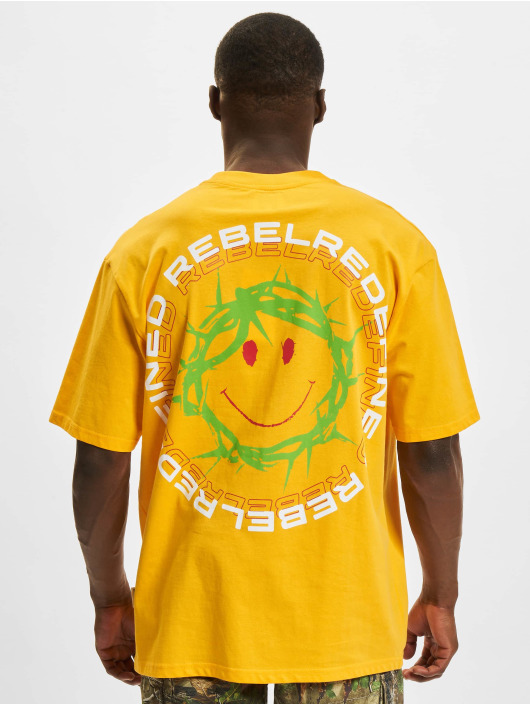 Redefined Rebel t-shirt RRtheo geel