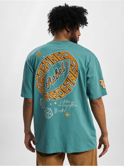 Redefined Rebel T-Shirty River zielony