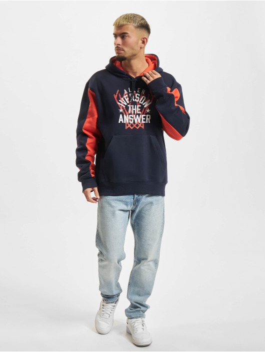 Reebok Hoody BB Iverson Fleece blau