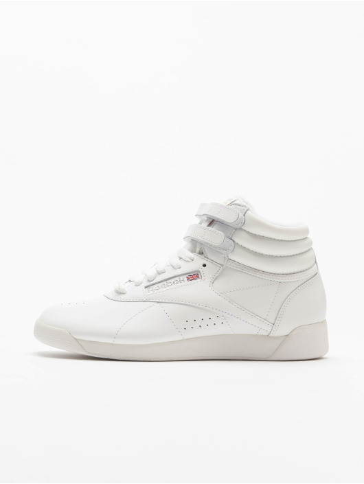 Reebok Sneakers Freestyle Hi Basketball Shoes bialy