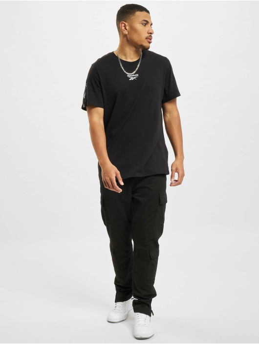 Reebok T-Shirt TE Tape schwarz