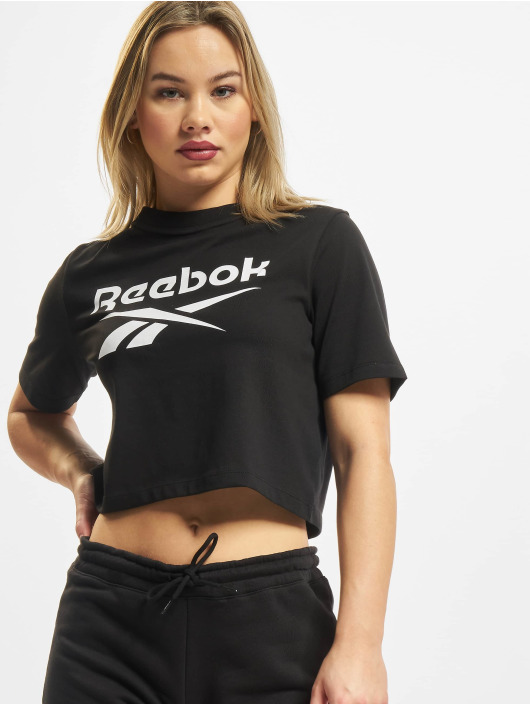Reebok T-Shirt RI BL Crop schwarz