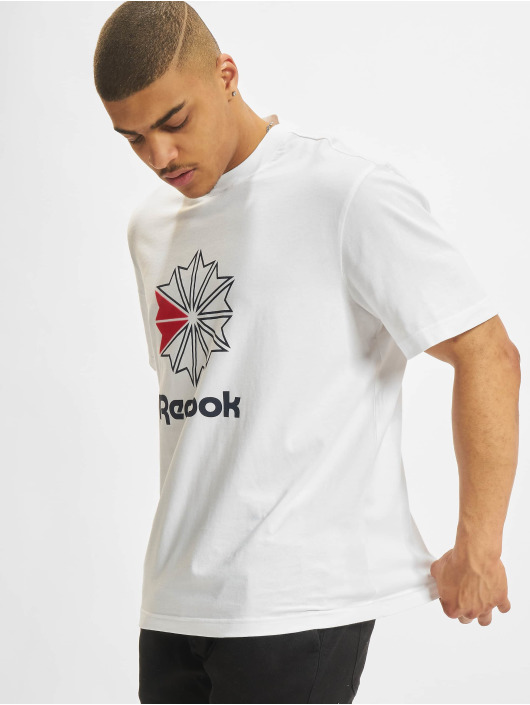onderschrift nicht omvatten Reebok bovenstuk / t-shirt CL Starcrest in wit 870944