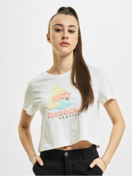 Reebok T-Shirty Graphics Summer bialy