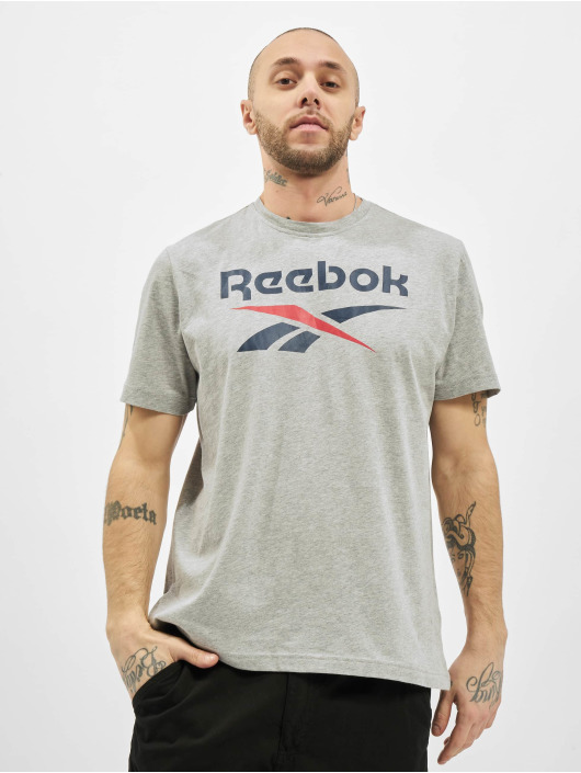 Reebok T-Shirty Identity Big Logo szary