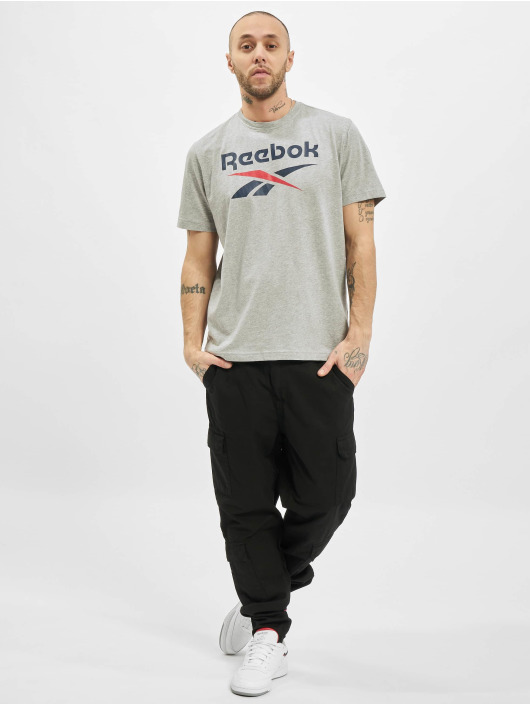 Reebok T-Shirty Identity Big Logo szary