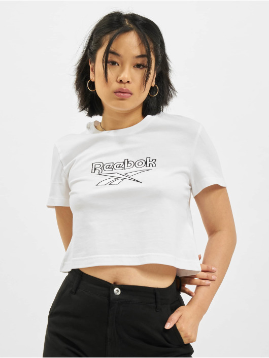 Reebok T-skjorter CL F Big Logo hvit