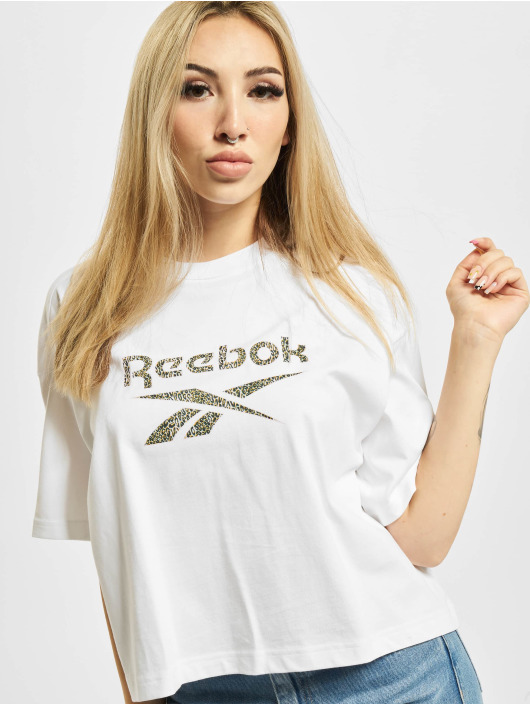Reebok T-skjorter CL AP Graphic hvit