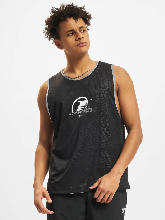 Reebok Tank Tops BB Iverson Bball Jersey schwarz