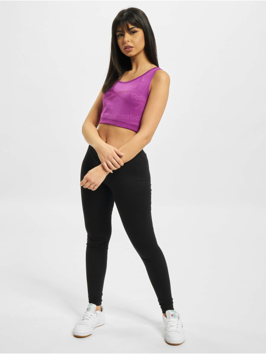 Reebok Top DC Fitness Crop violet