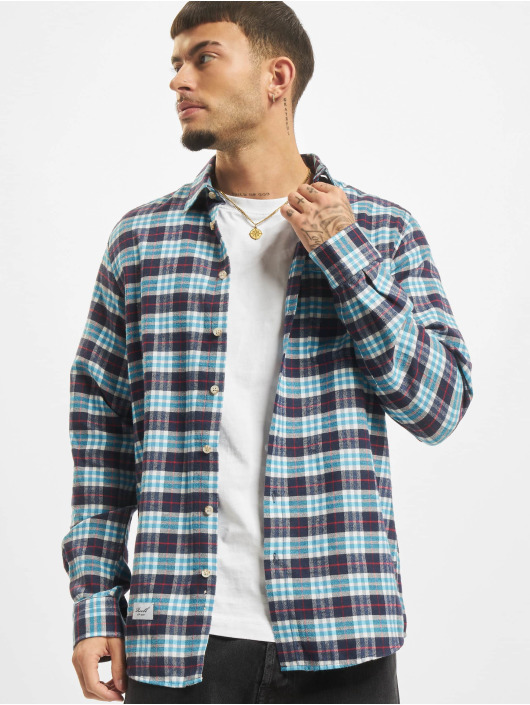 Reell Jeans Shirt Check blue