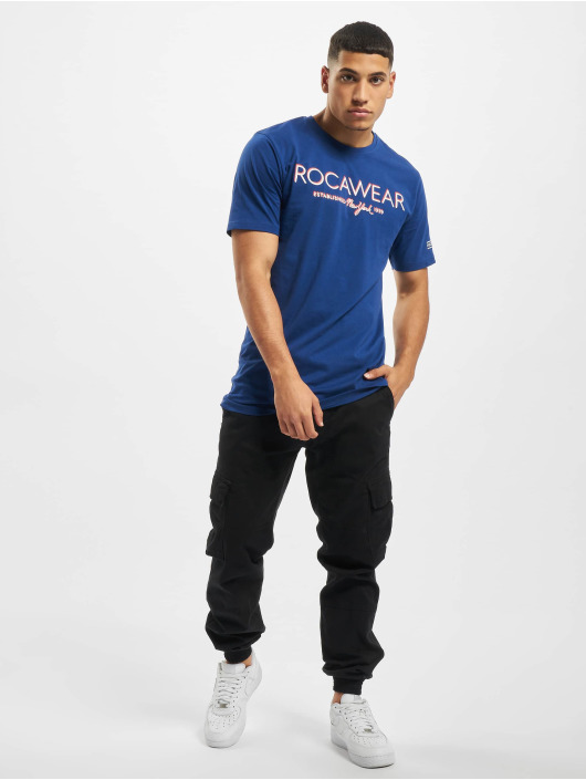 Rocawear T-Shirty Neon niebieski