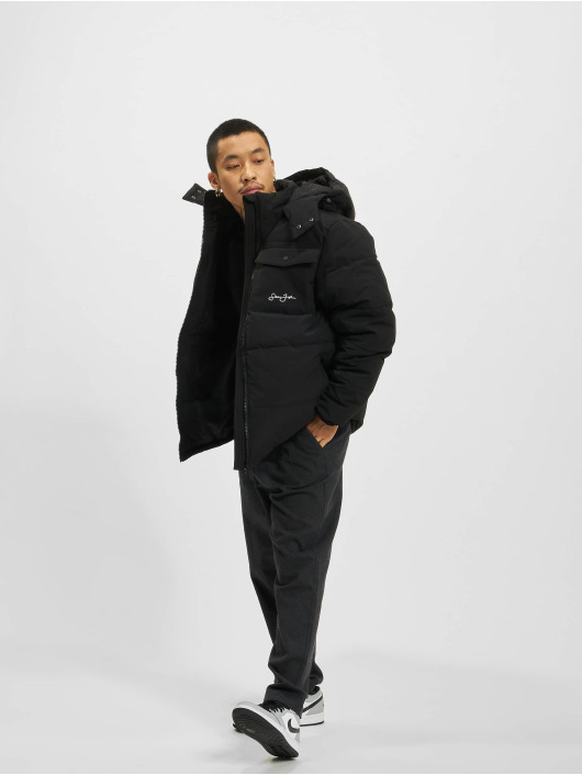 Sean John Foretjakker Script Logo Chest Pocket sort