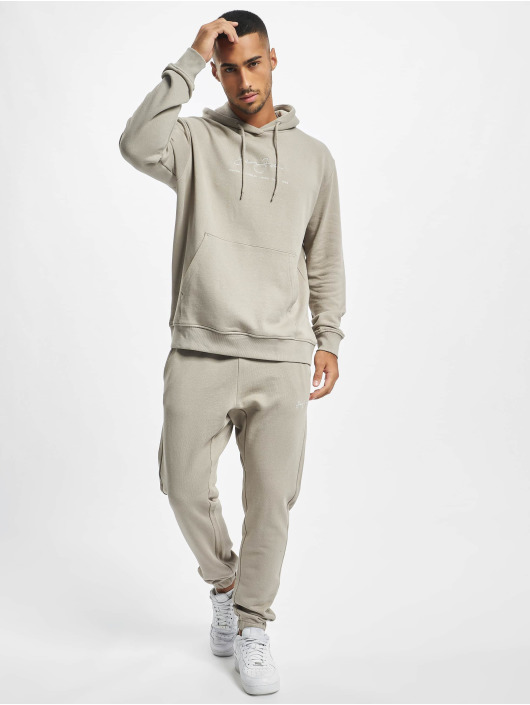 Sean John Hoodies Classic Logo grå