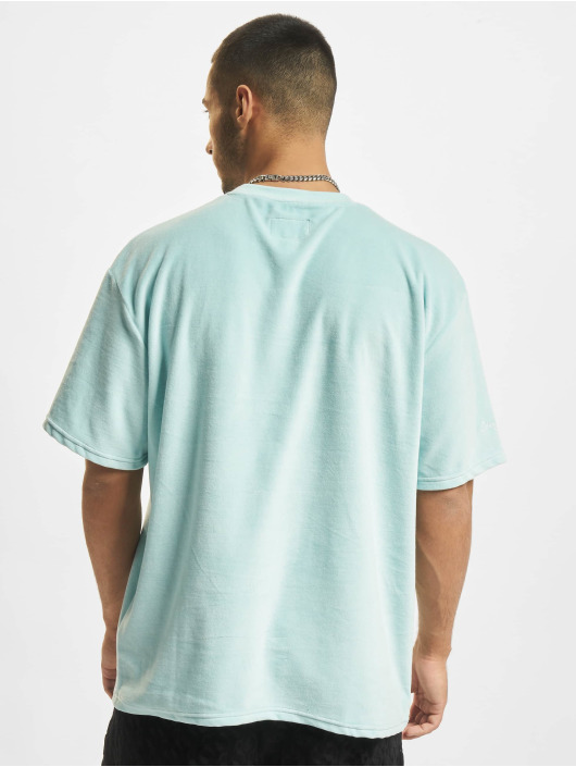 Sean John T-shirt Monogram Logo Devoré Velours grön