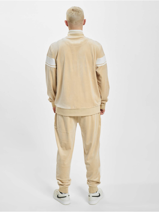 Sergio Tacchini Collegepuvut Velour Damarindo beige
