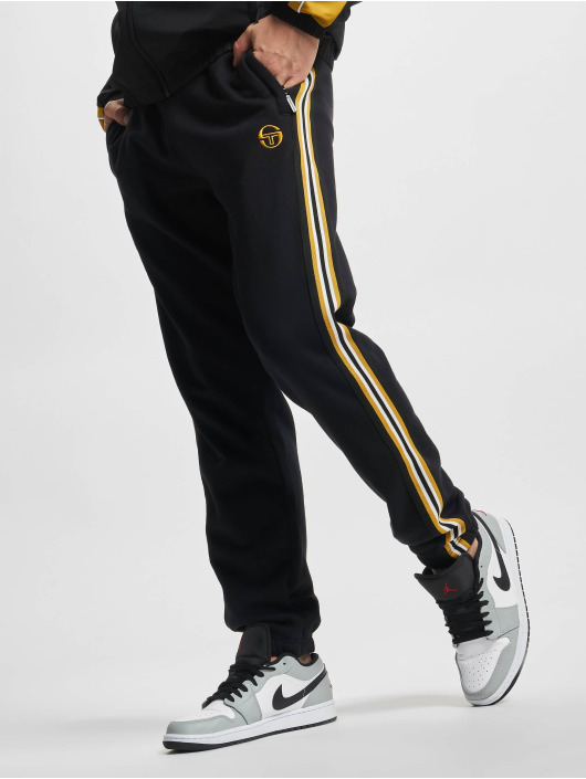 Sergio Tacchini Herren Jogginghose Nasti in schwarz