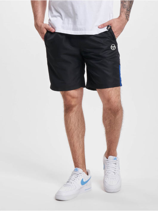 Sergio Tacchini Herren Shorts Vebita in schwarz