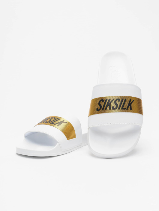 Sik Silk Badesko/sandaler Roma Tape hvit