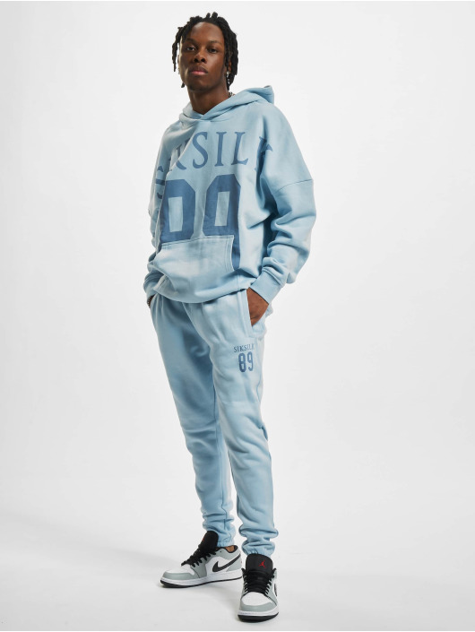 Sik Silk Jogginghose Sik Silk Relaxed Fit Small Cuff Joggers blau