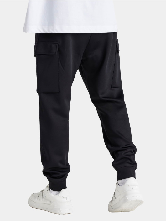Sik Silk Pantalon cargo Exhibit Cuffed noir