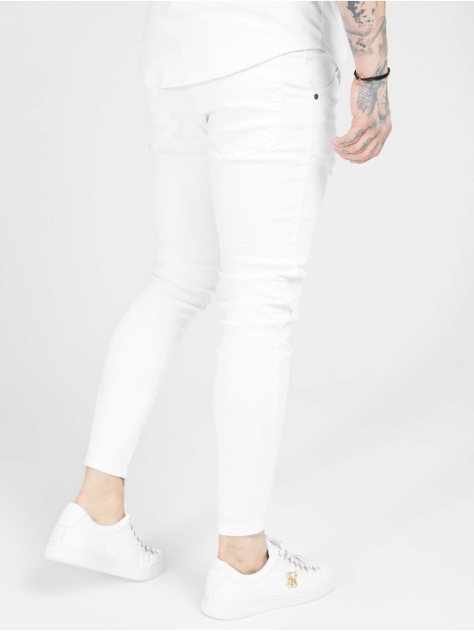 Sik Silk Skinny Jeans Skinny white