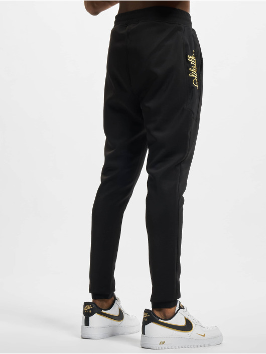 Sik Silk Spodnie do joggingu Retro Sports Scope czarny