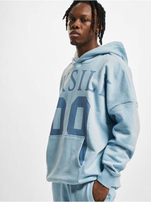 Sik Silk Sweat capuche Relaxed Fit Overhead bleu