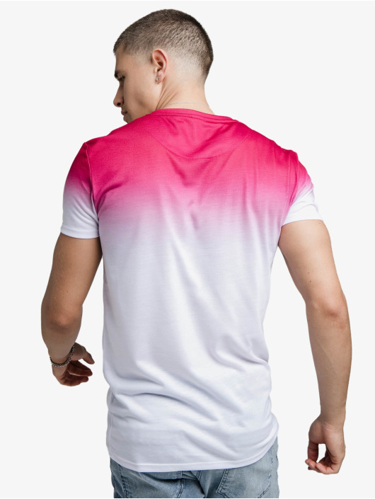 Sik Silk T-Shirt High Fade Embroidery Gym pink