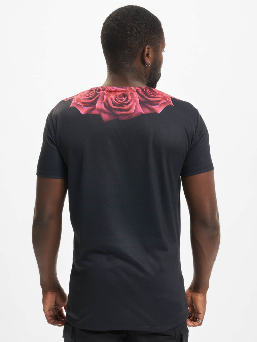 Sik Silk t-shirt Rose zwart