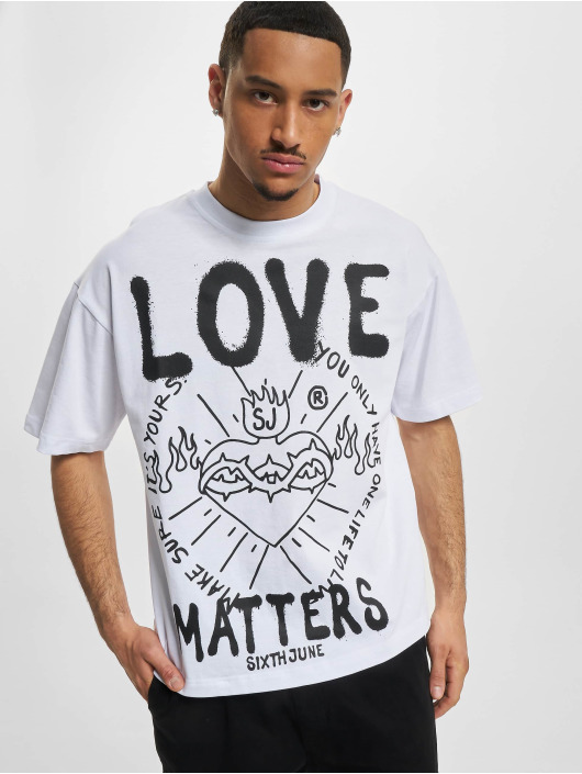 Sixth June Camiseta Love Matters blanco
