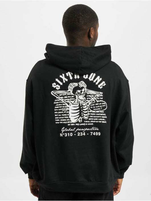 Sixth June Sweat capuche Skull noir