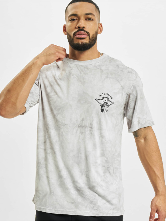Sixth June T-Shirt Custom Tie Dye gris