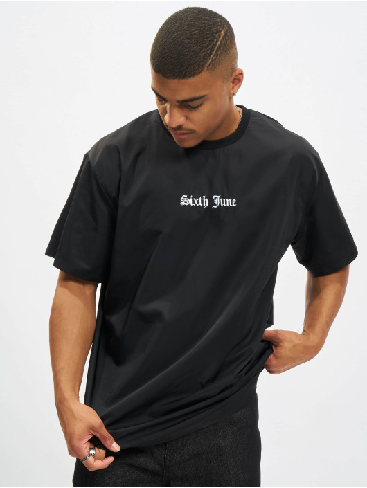 Sixth June t-shirt Oversized Gothic zwart