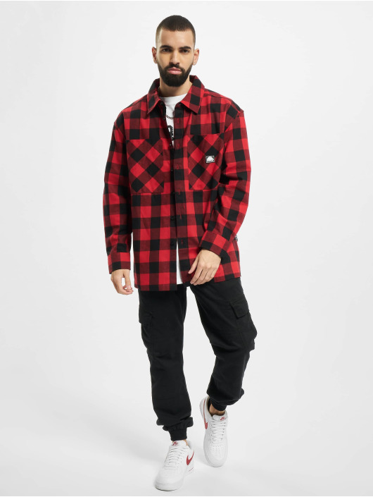Southpole Chemise Check Flannel rouge