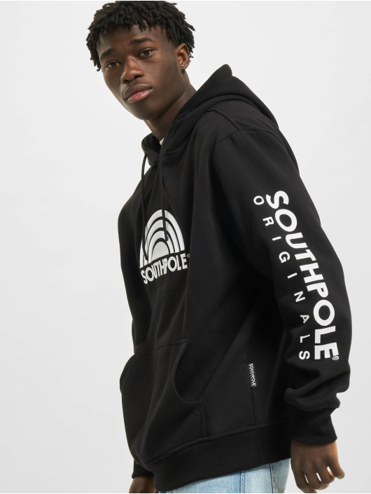 Southpole Hoodie 3D Embroidery black