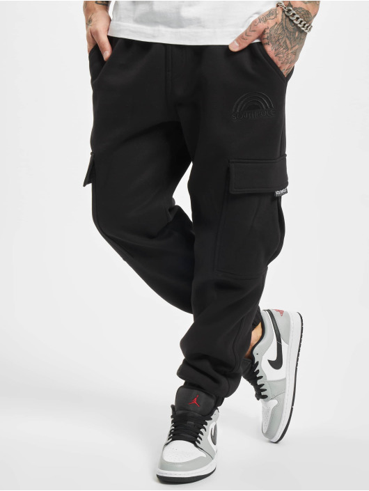 Southpole joggingbroek Cargo zwart