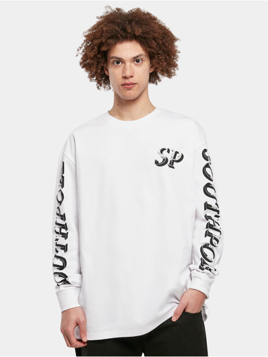 Southpole Longsleeve Script white
