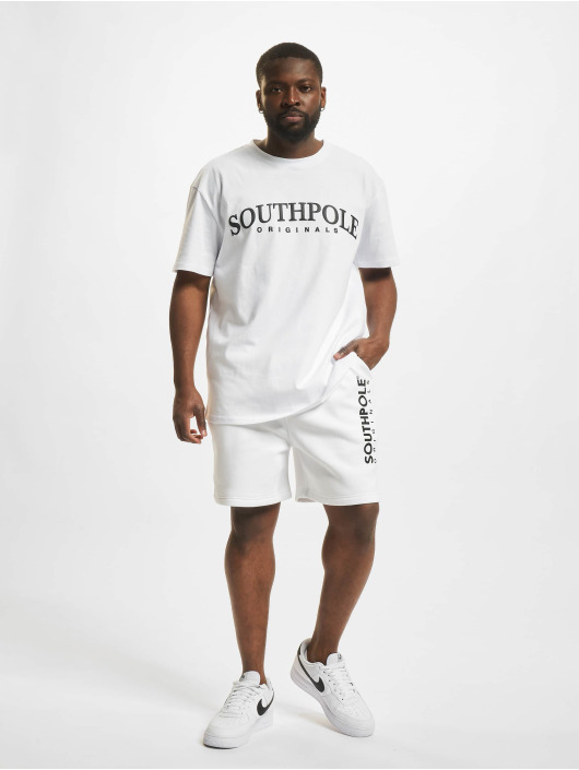 Southpole Shorts Basic bianco