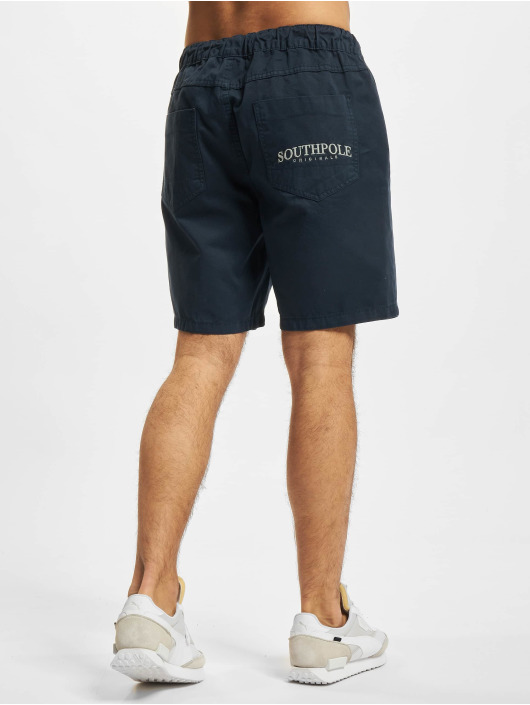 Southpole shorts Twill blauw