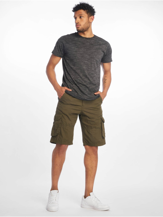 Southpole Shorts Belted Cargo Ripstop olive