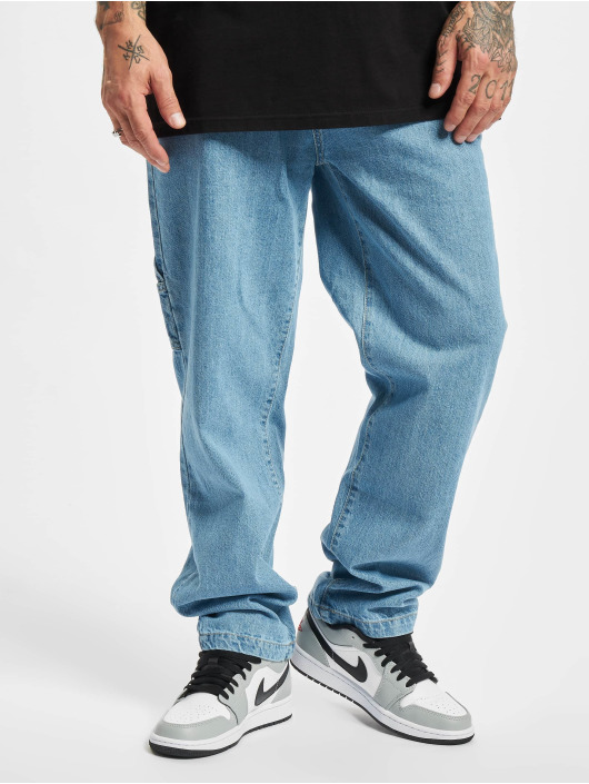 Southpole Straight Fit Jeans Embroidery blau
