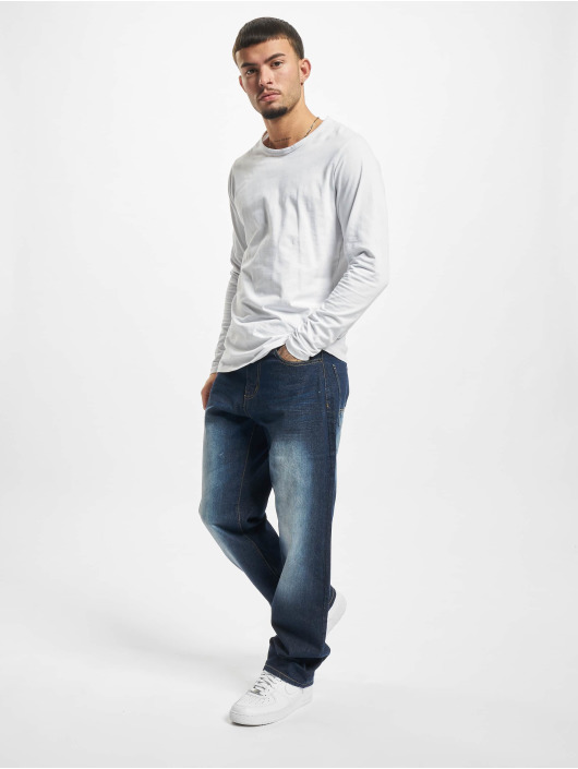 Southpole Straight Fit Jeans Streaky Basic Denim Regular blau