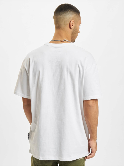 Southpole T-Shirt Camo Logo blanc