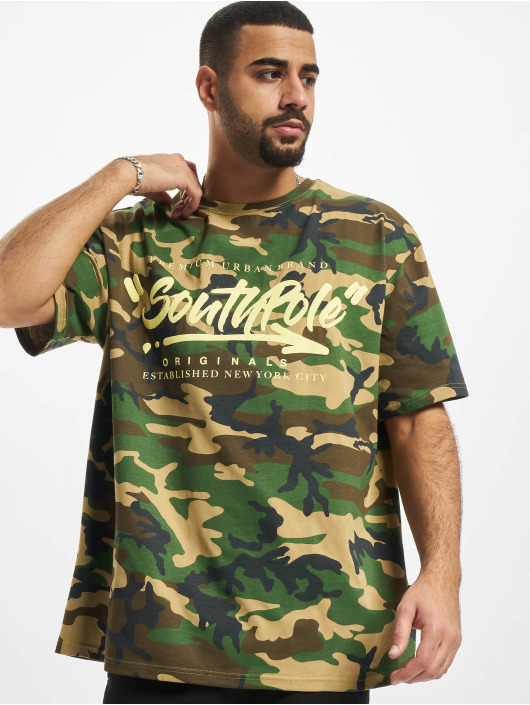 Southpole T-Shirt Short Sleeve camouflage