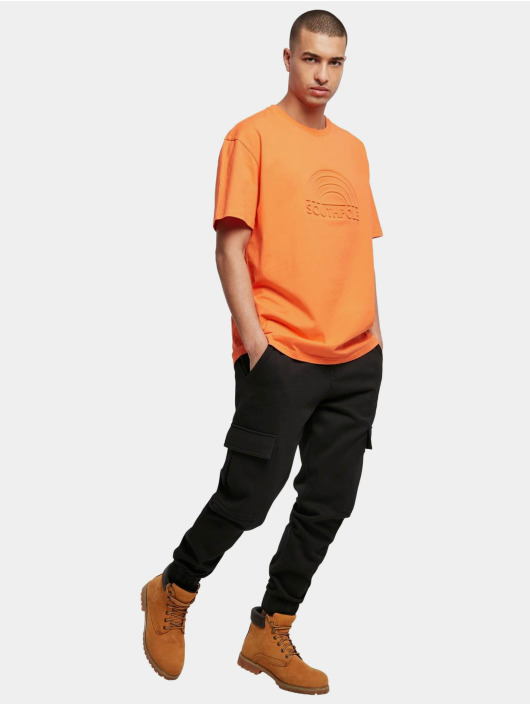 Southpole T-Shirt 3D Logo orange