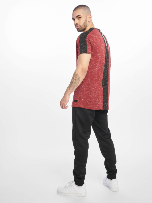 Southpole T-Shirt Shoulder Panel Tech red